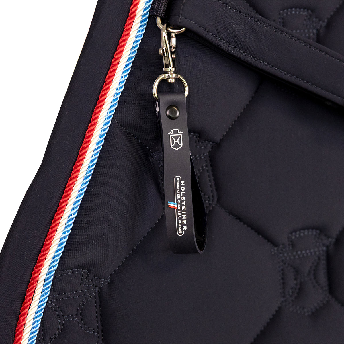 Holsteiner Elite Schabracke by Eskadron, Detail Charm-Anhänger