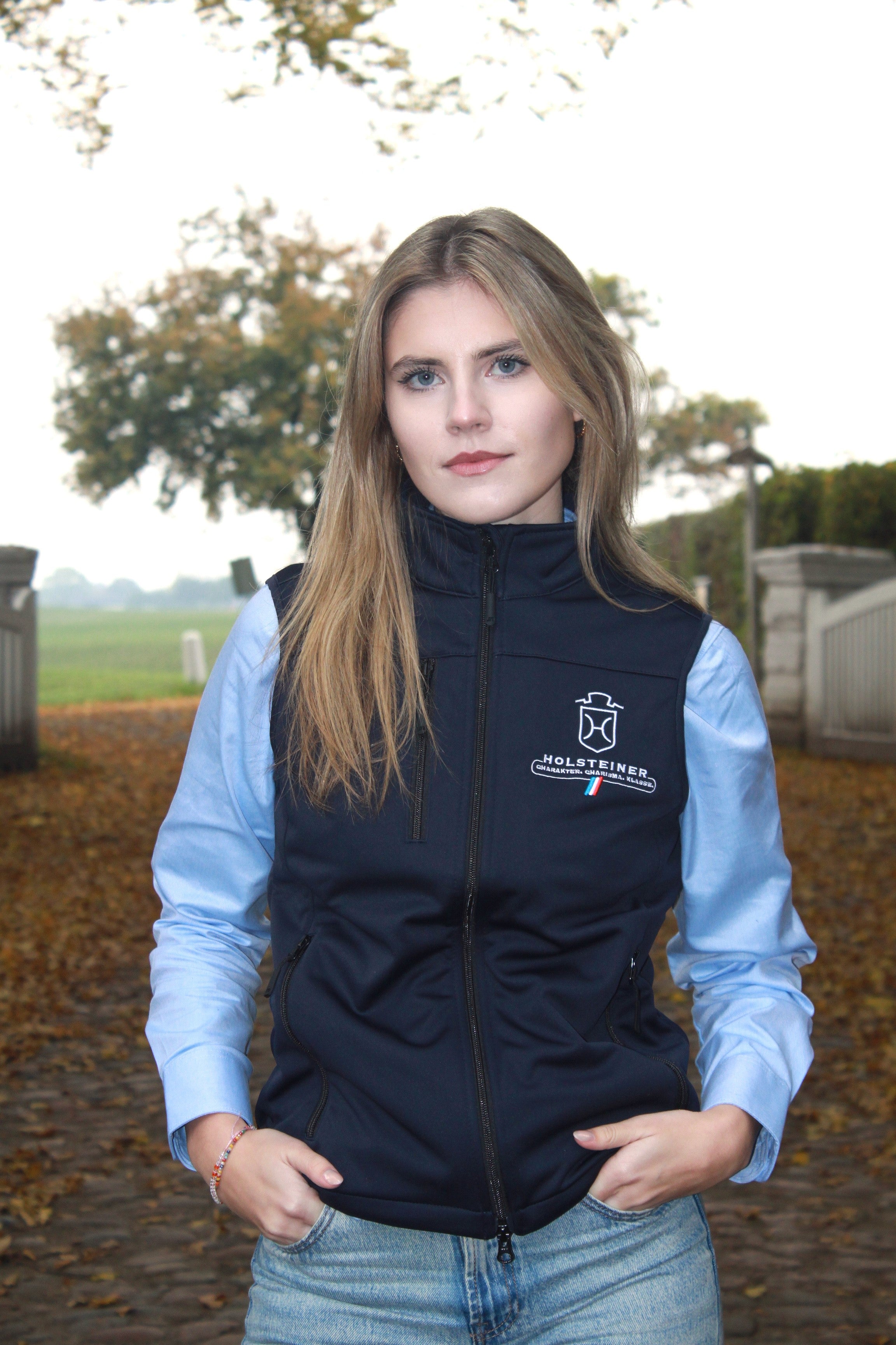 Damen Softshell Weste "Holstein Active"
