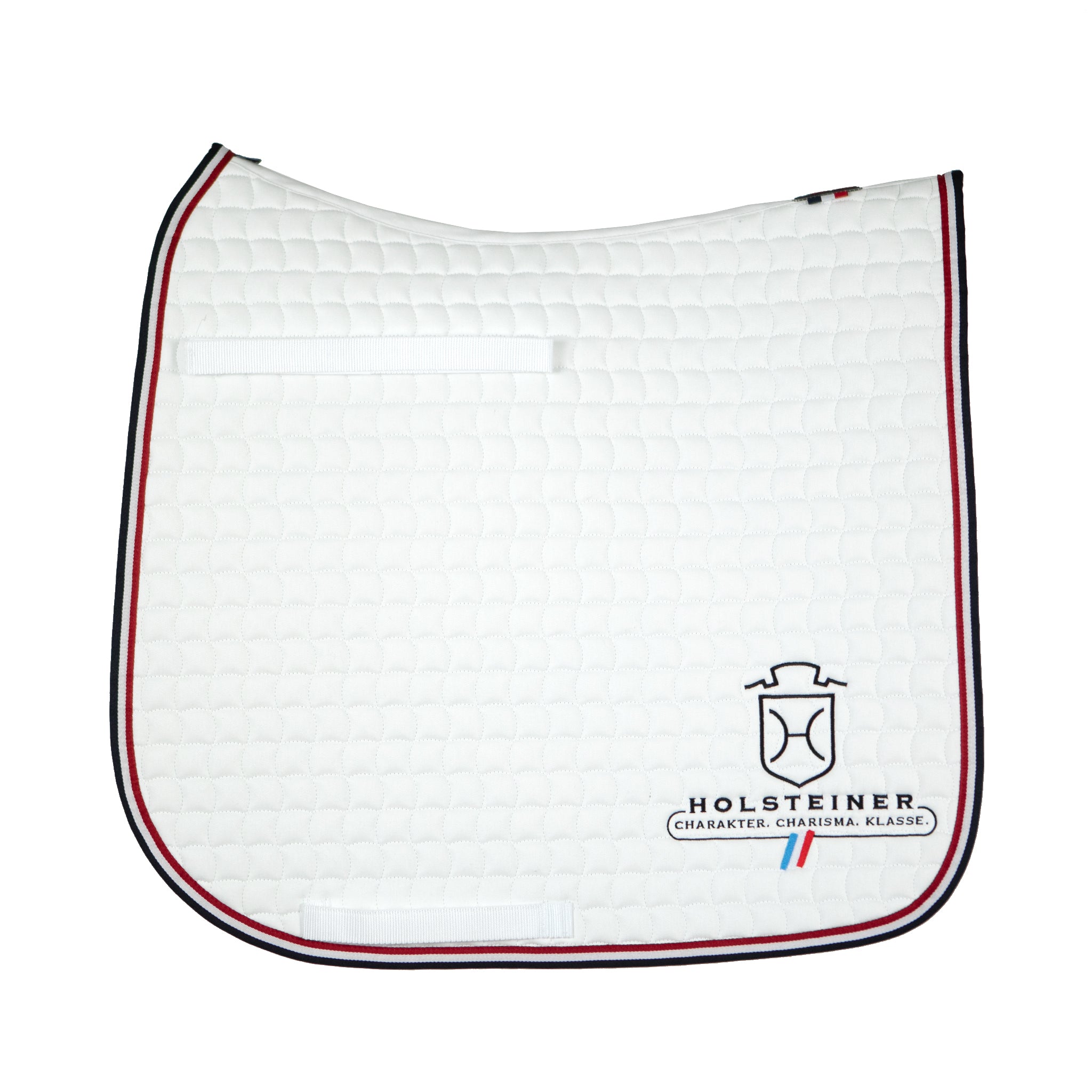 Dressurschabracke Holsteiner v. ESKADRON - weiß