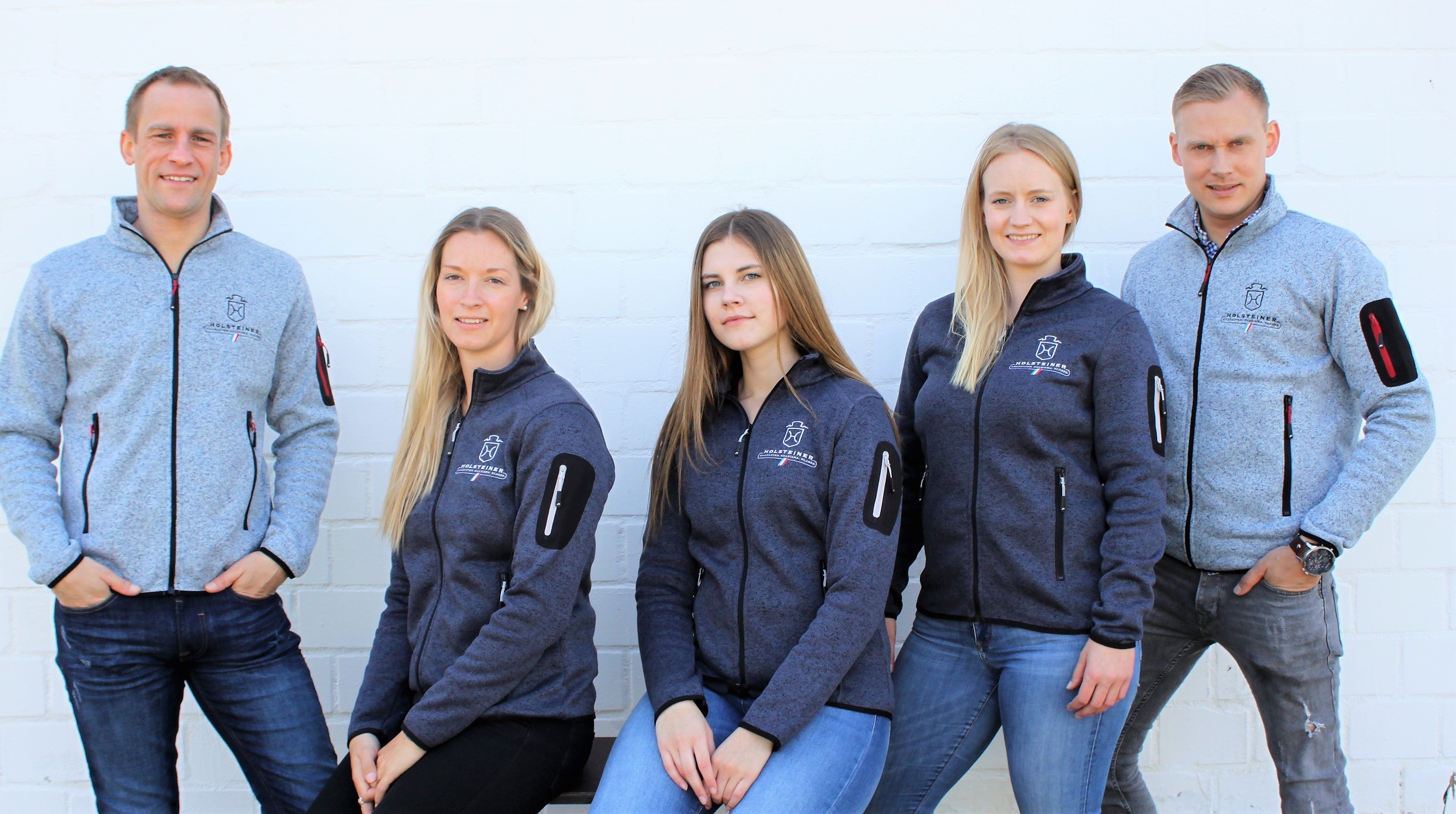 Damen Holsteiner KnitFleece Jacke