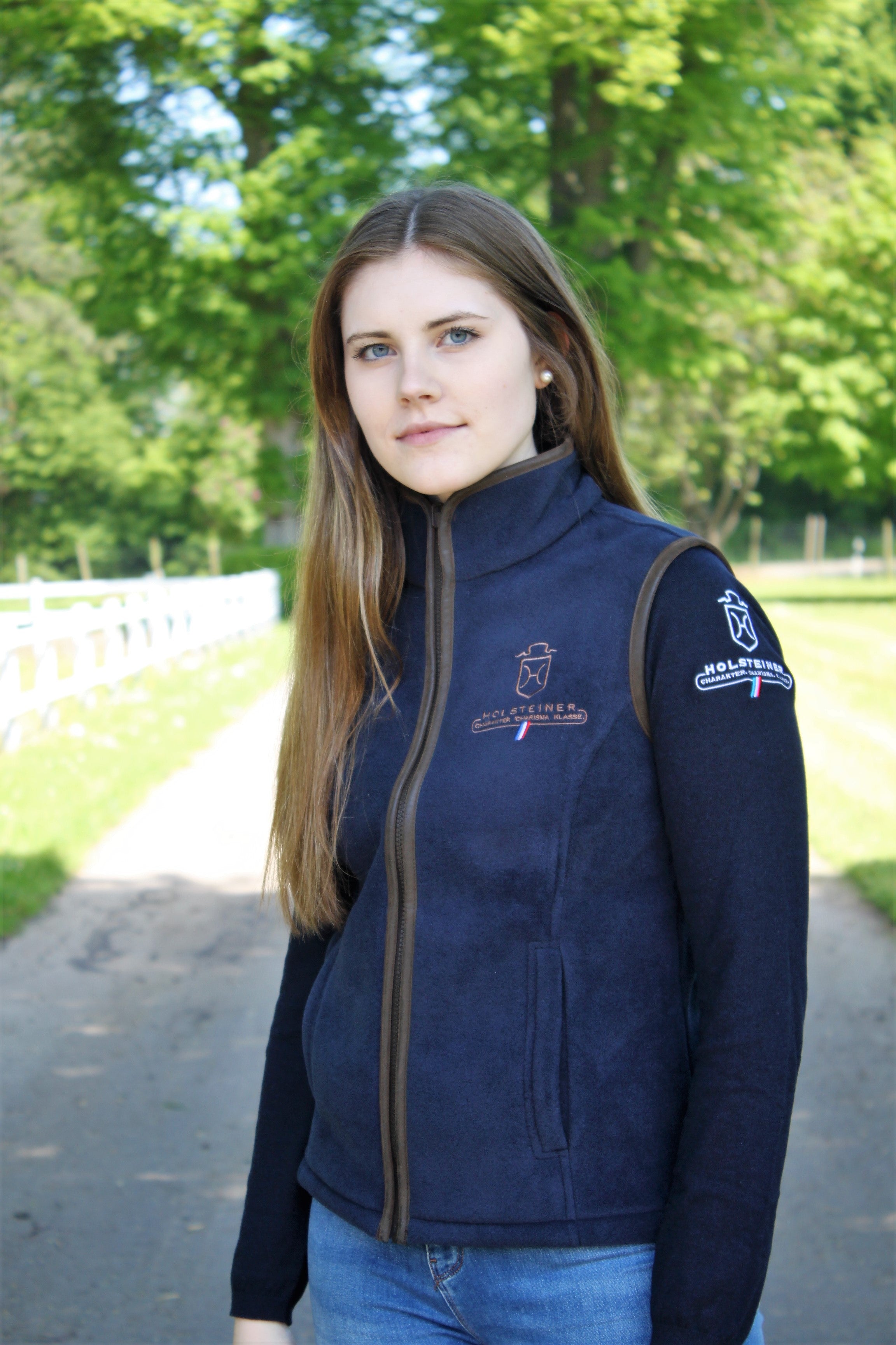 Damen Landhaus Fleeceweste "Baleno"