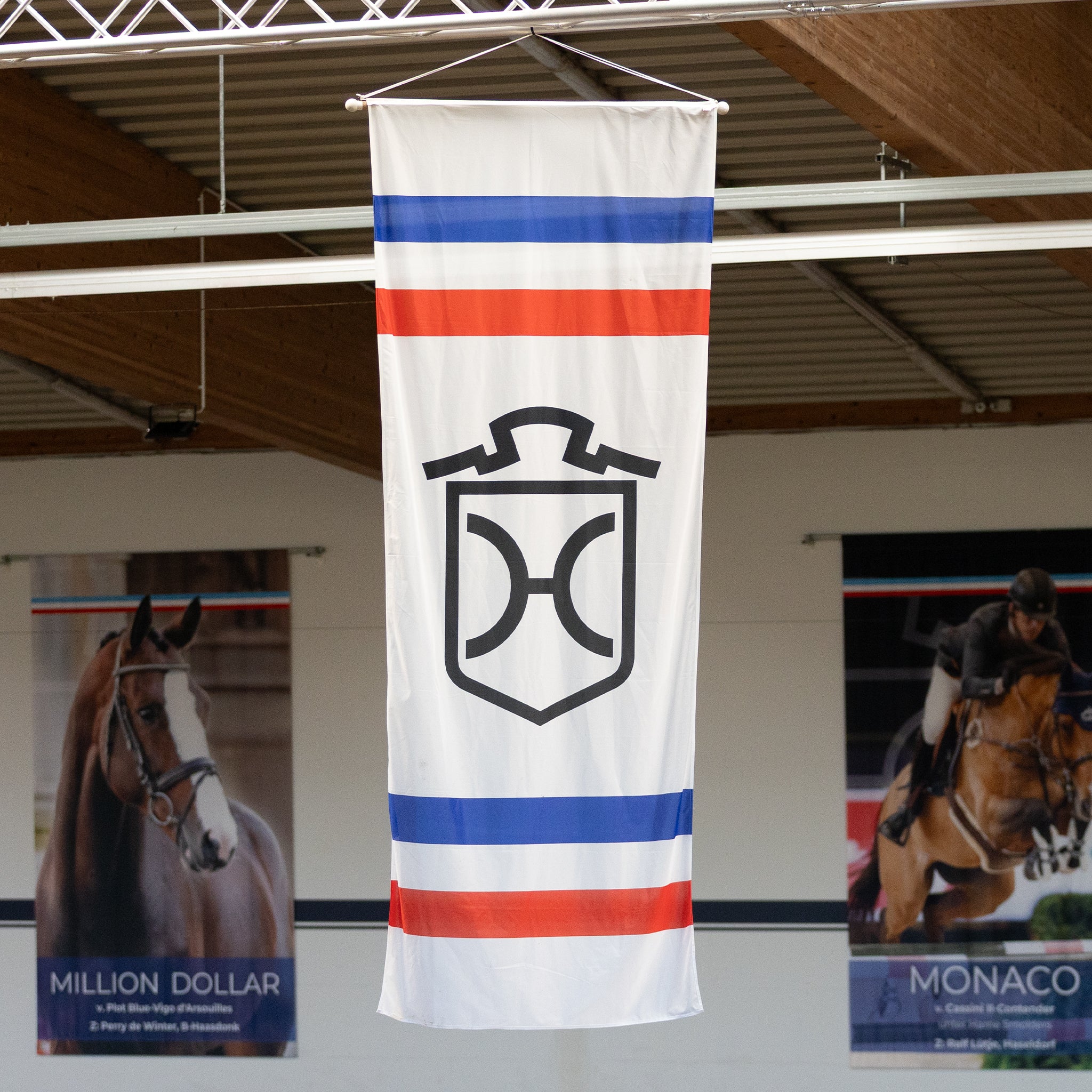 Holsteiner Brandzeichen Banner (3 x 1,15 m)