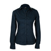 Bluse Longsleeve Poplin mit großer Rückenbestickung Holsteiner Emblem (3211)