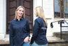 Bluse Longsleeve Poplin mit großer Rückenbestickung Holsteiner Emblem (3211)