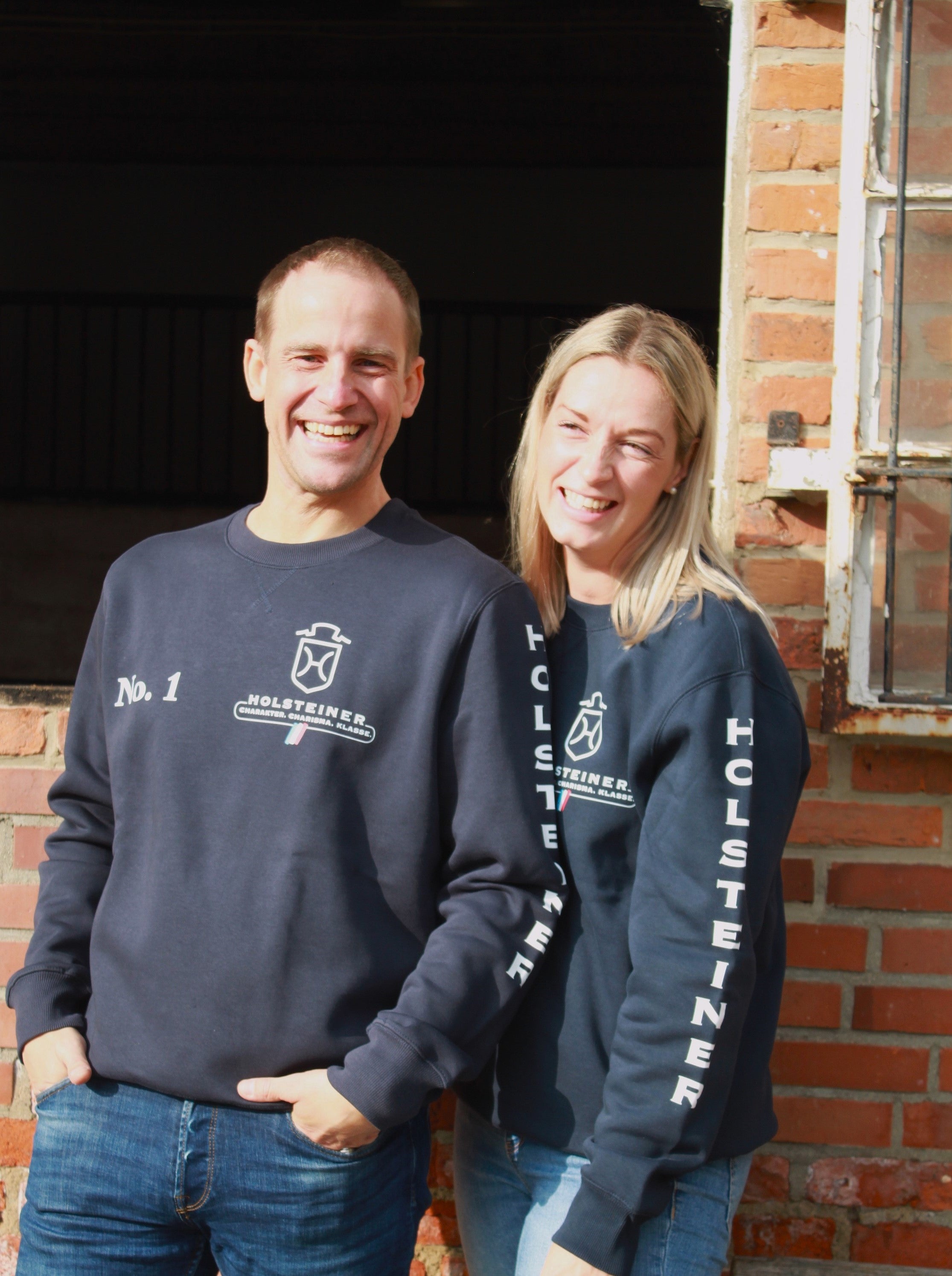 Holsteiner Sweatshirt, Rundhals, No. 1 Kariban Unisex