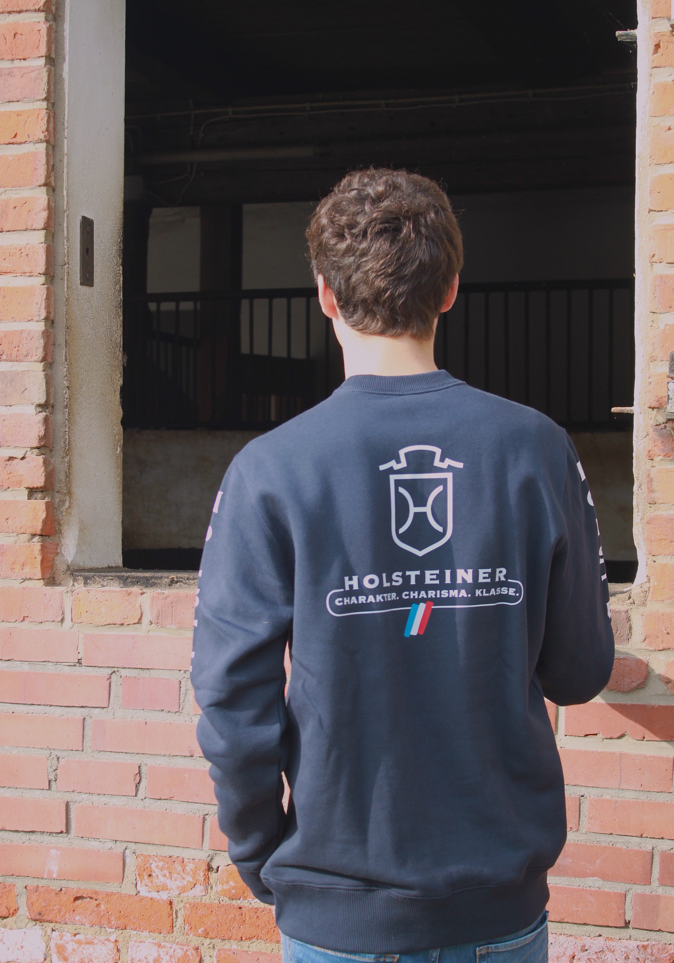 Holsteiner Sweatshirt, Rundhals, No. 1 Kariban Unisex