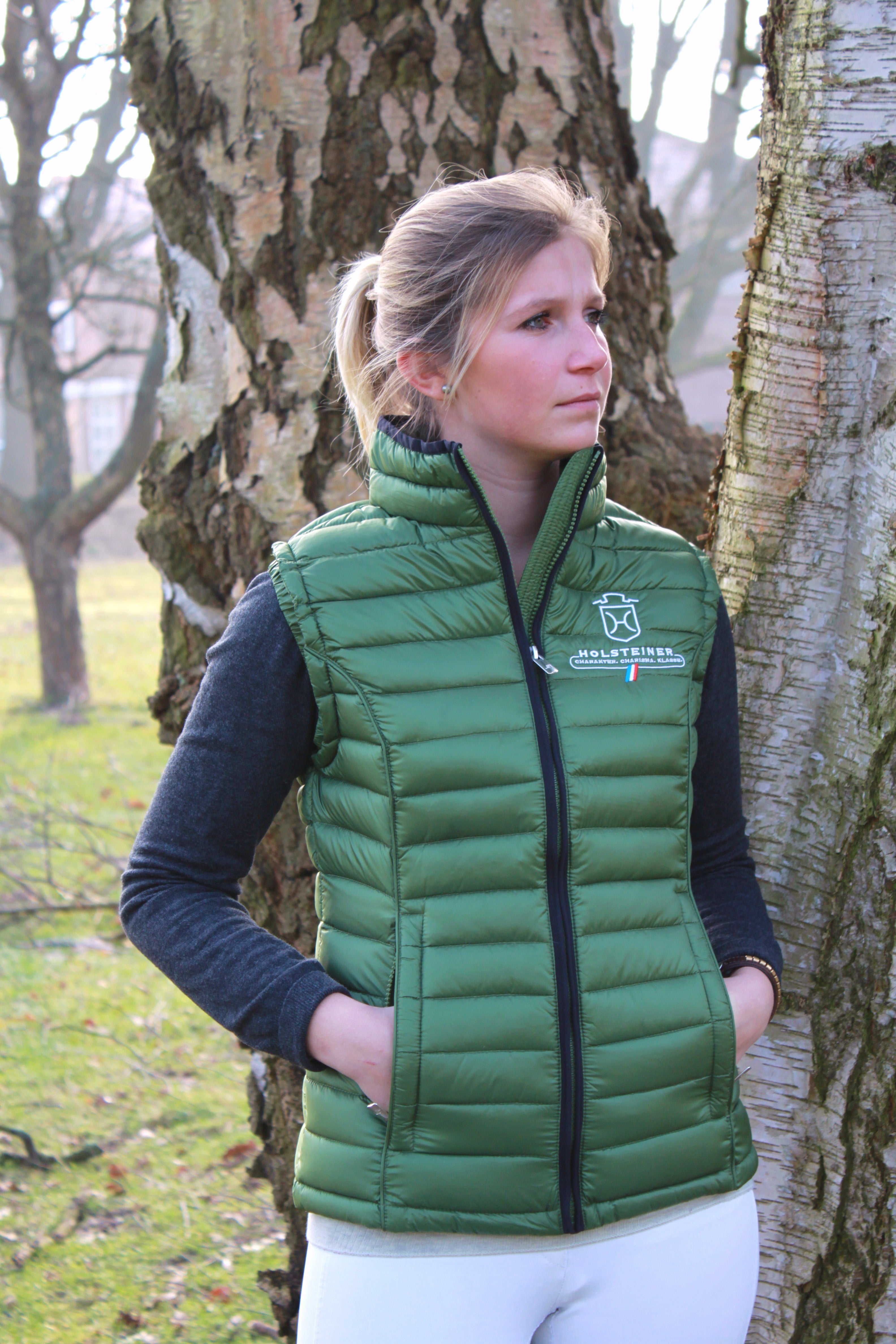 Quilted Down Vest for Women, various colors (3058, 3058a, 3059, 3059a, 3059b, 3059c)