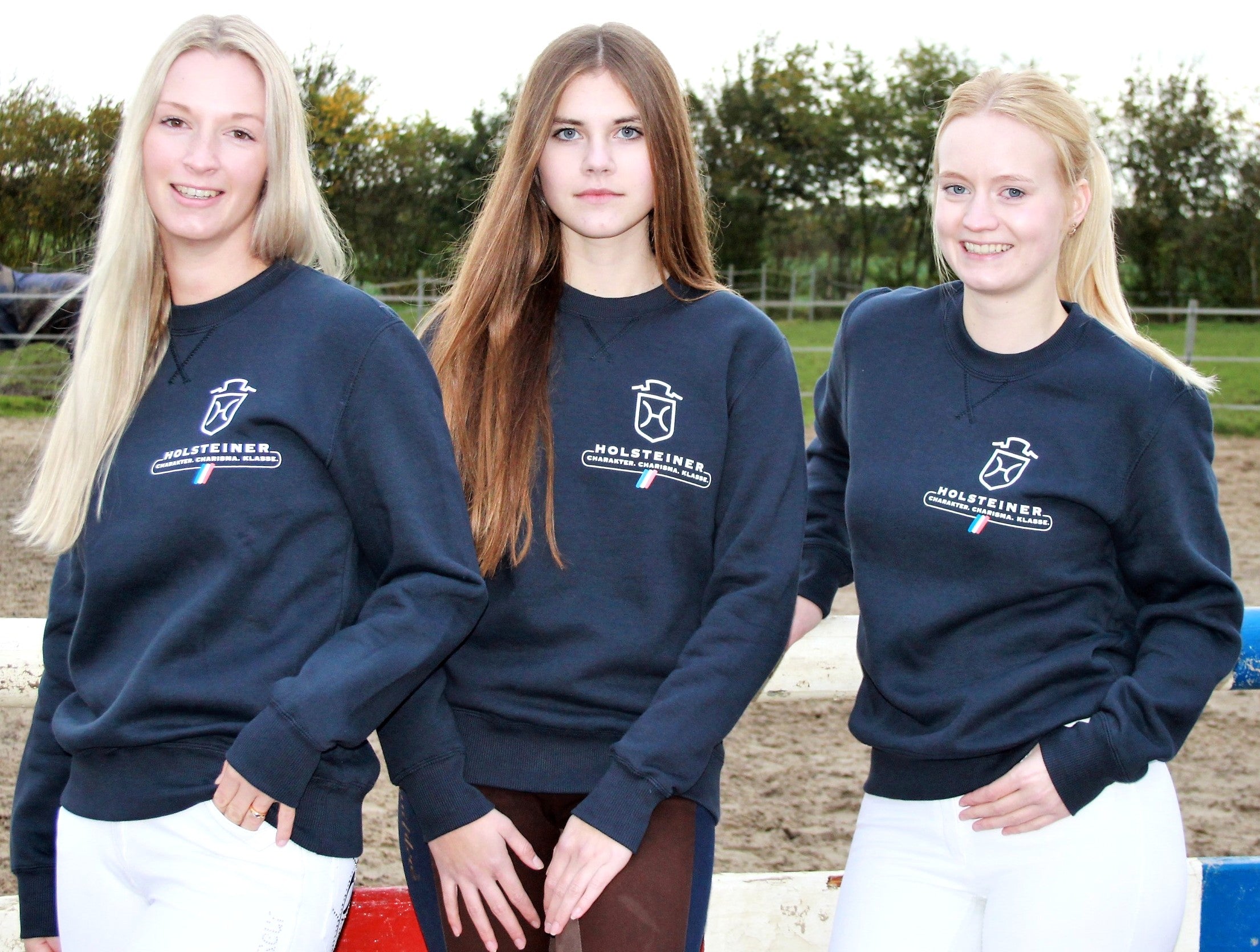 Holsteiner Rundhals-Sweater - "Global" Kariban