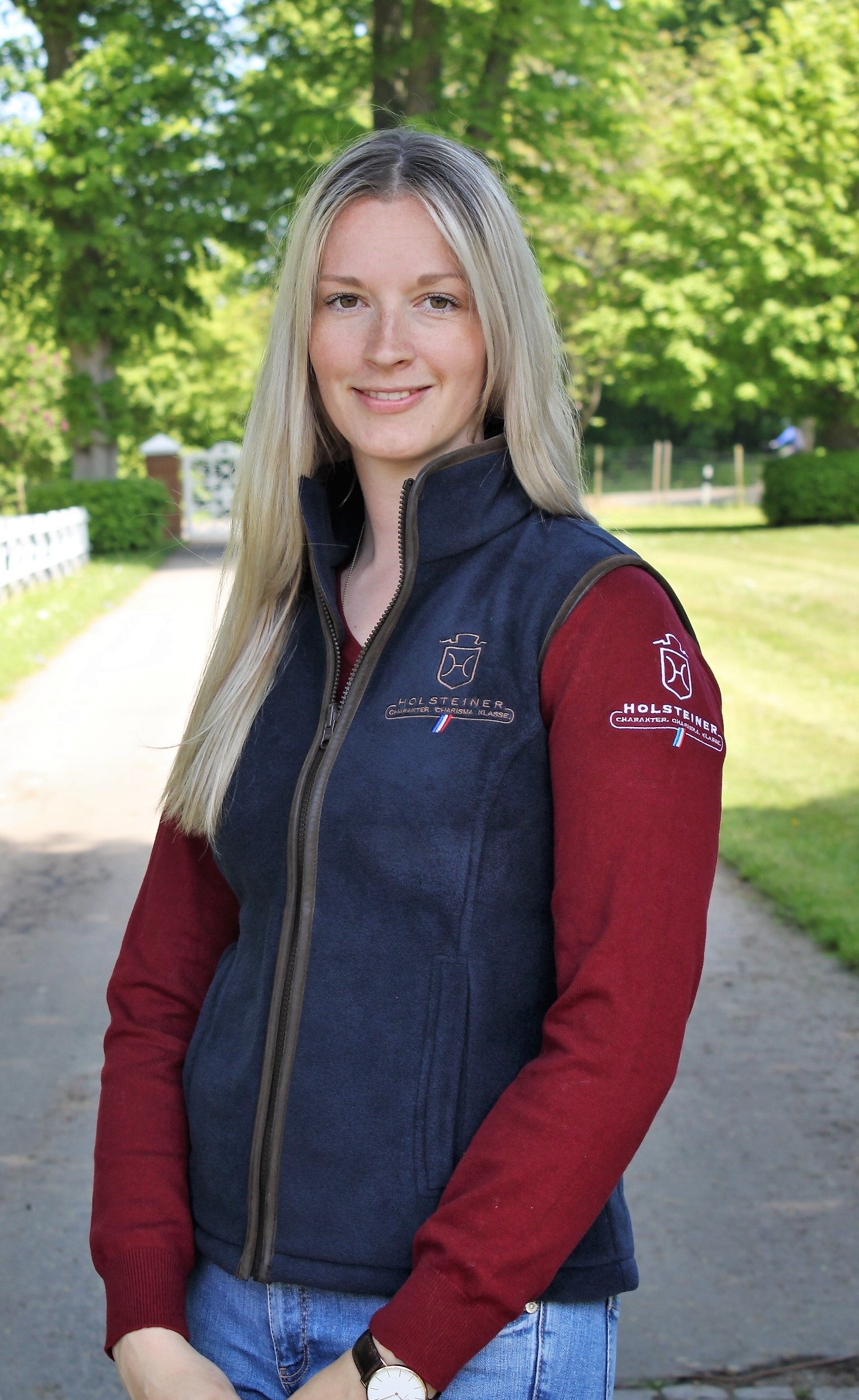 Damen Landhaus Fleeceweste "Baleno"