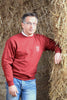 Sweatshirt Bordeaux (3008 a) Herren Sweatshirt Unisex
