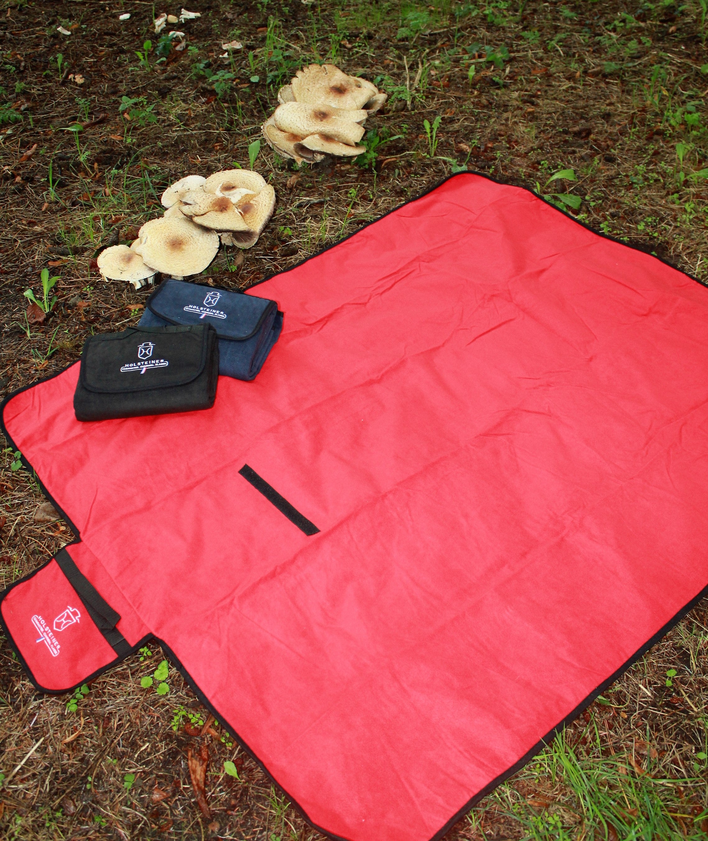 Picknickdecke  weiche Decke beschichtet, zusammenfaltbar als Tasche (11007)